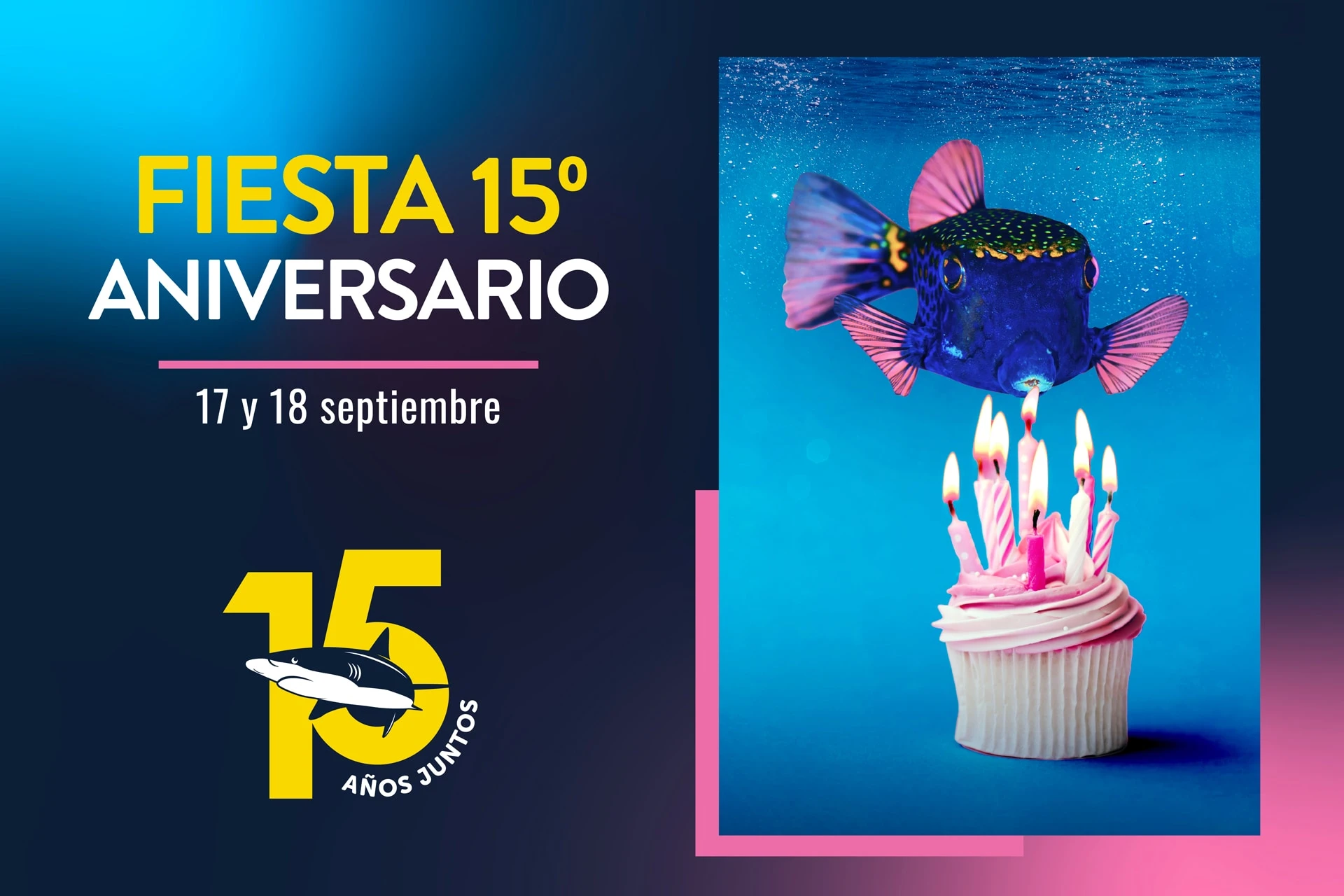 ¡Cumplimos 15 años!