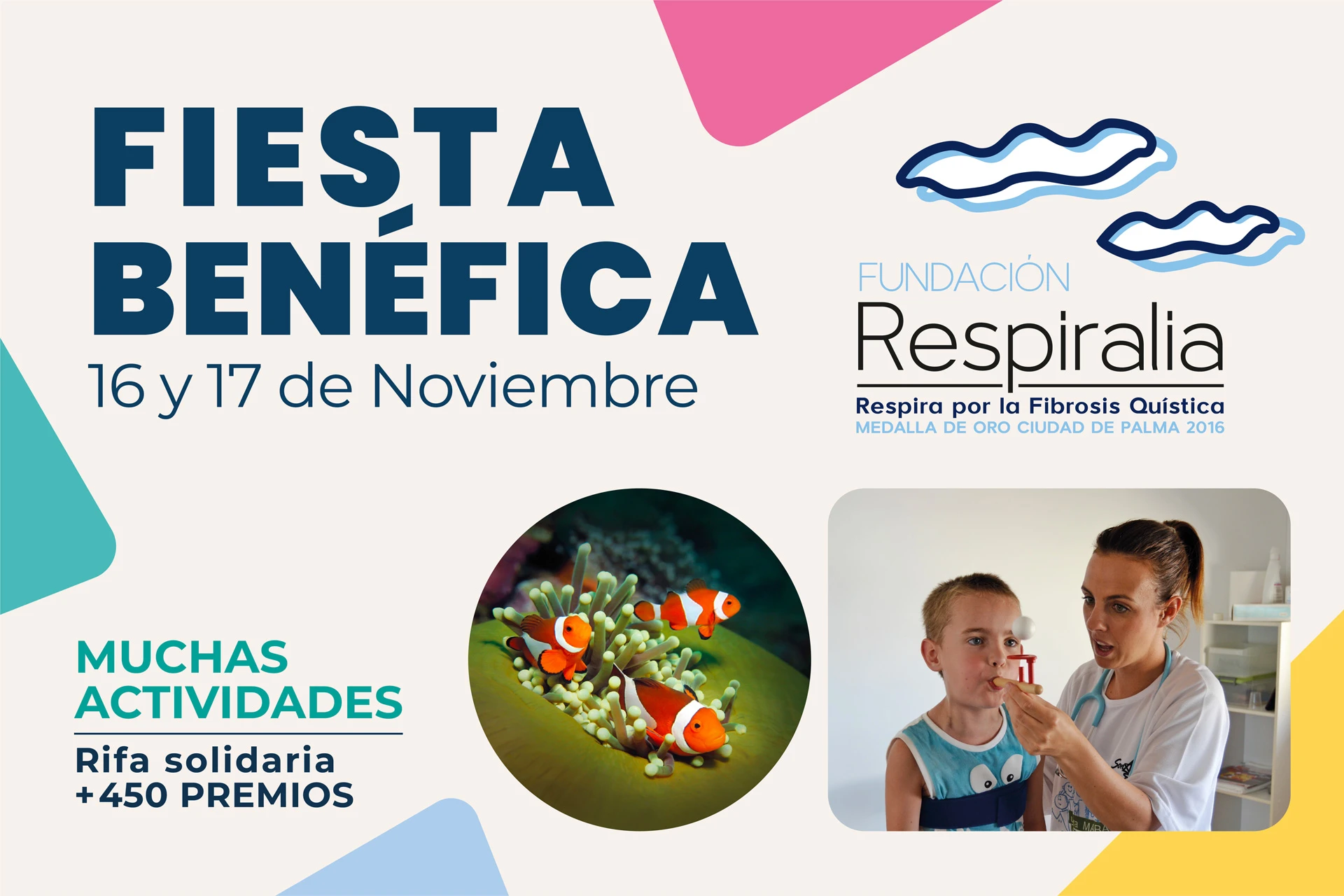 Vuelve la fiesta solidaria ‘Yo También’ de Palma Aquarium a favor de la Fundación Respiralia