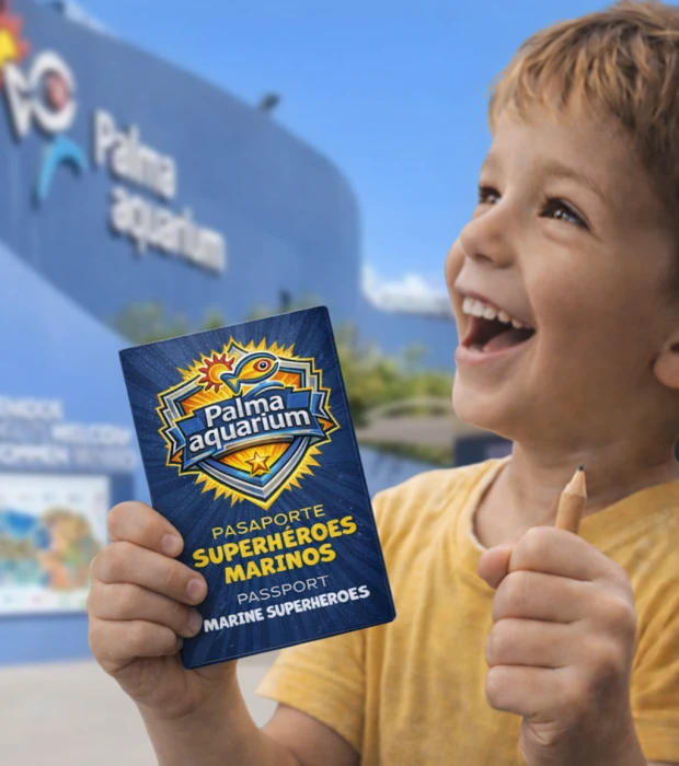 Les super-héros marins arrivent à Palma Aquarium avec une mission : protéger l’océan